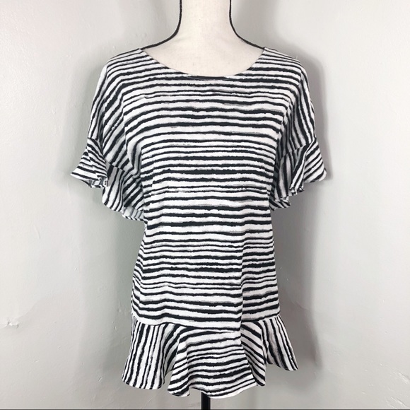 Lord & Taylor Tops - NEW Context by Lord & Taylor Striped Tunic XL